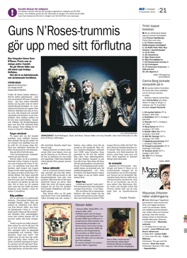 Guns N'roses-Trummis Gör Upp Med Sitt Förflutna