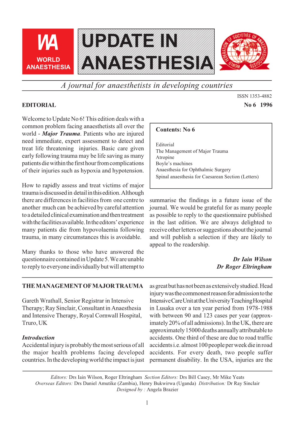 A Update in Anaesthesia 15