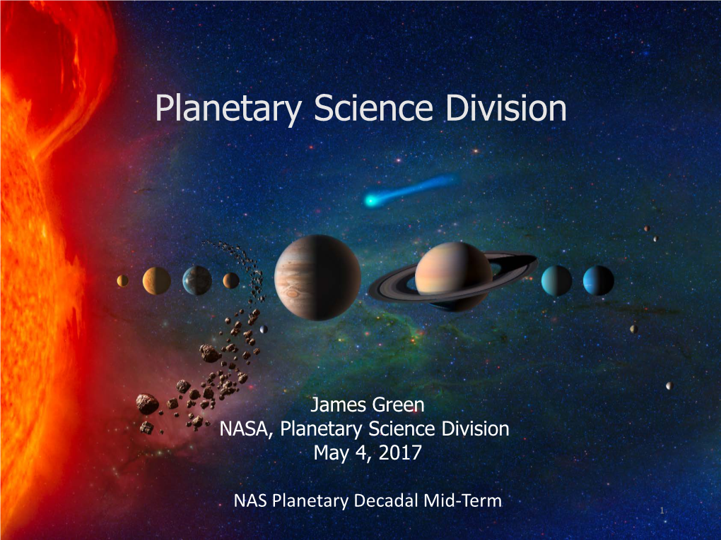 Planetary Science Division