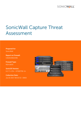 Sonicwall Capture Threat Assessment