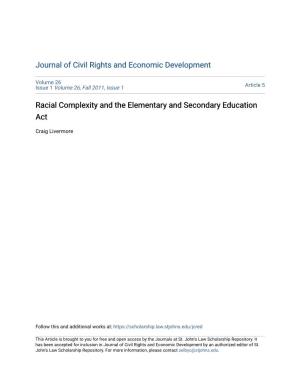 Racial Complexity and the Elementary and Secondary Education Act