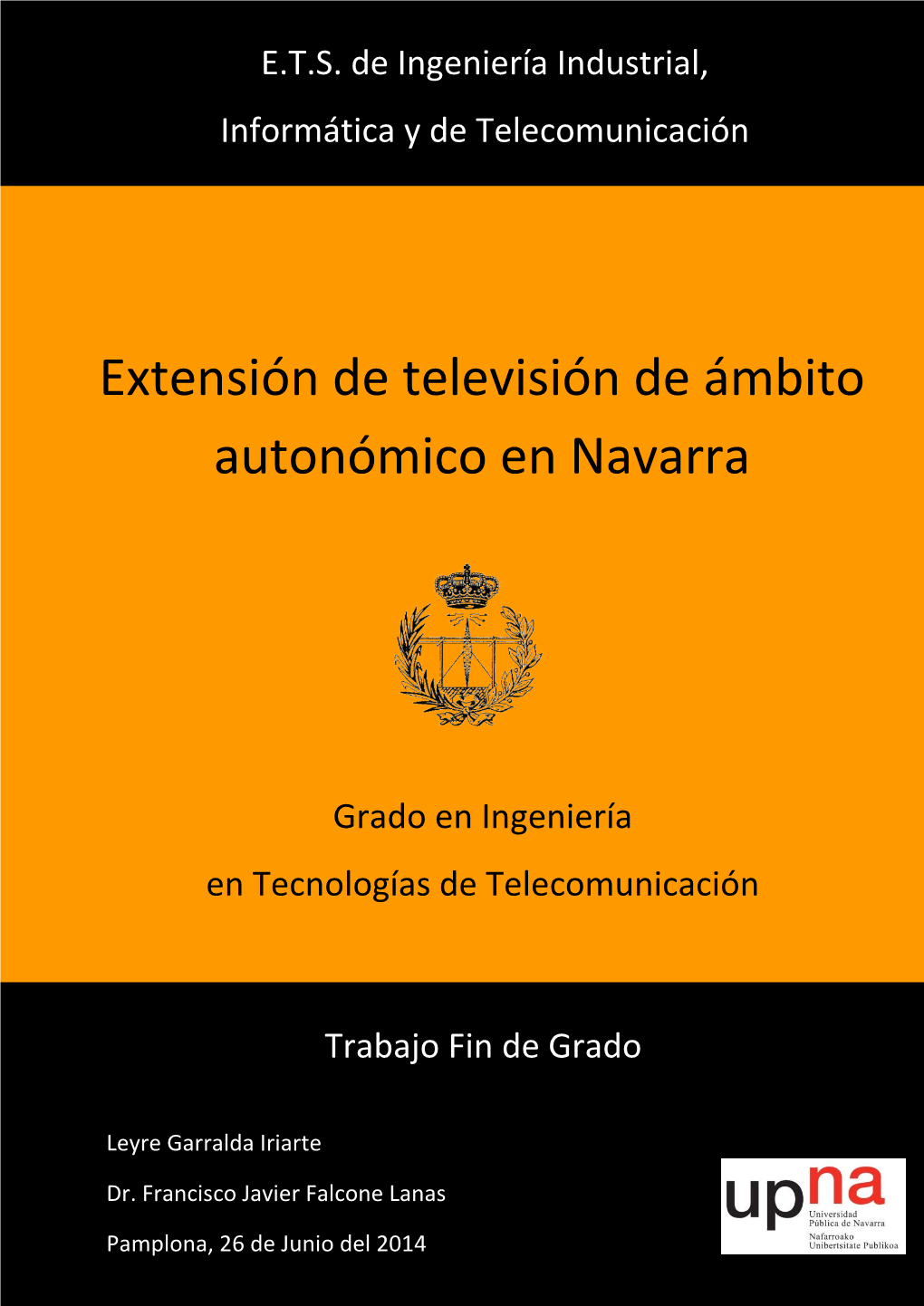 Extensión De Televisión De Ámbito Autonómico En Navarra