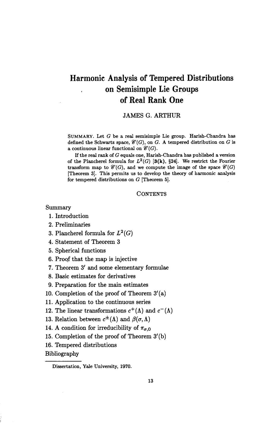 Harmonic Analysis of Tempered Distributions on Semisimple Lie Groups of Real Rank One