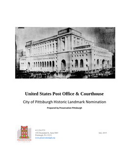 United States Post Office & Courthouse