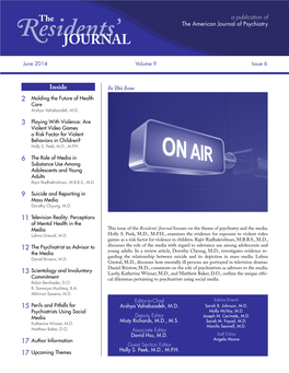 June 2014 Volume 9 Issue 6