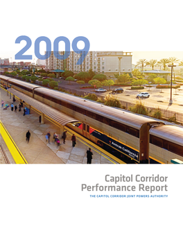 Capitol Corridor Performance Report