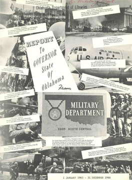 MILITARY DEPARTMENT OKLAHOMA CITY, OKLAHOMA 73105 13 January 1967