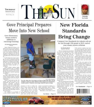 New Florida Standards Bring Change Gove Principal Prepares Move Into