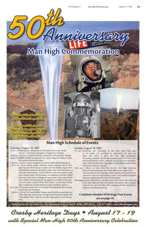 Man High Commemoration
