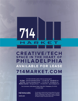 Philadelphia Available for Lease 714Market.Com