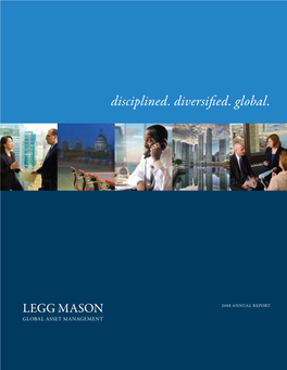 Legg Mason Annual Report 2008