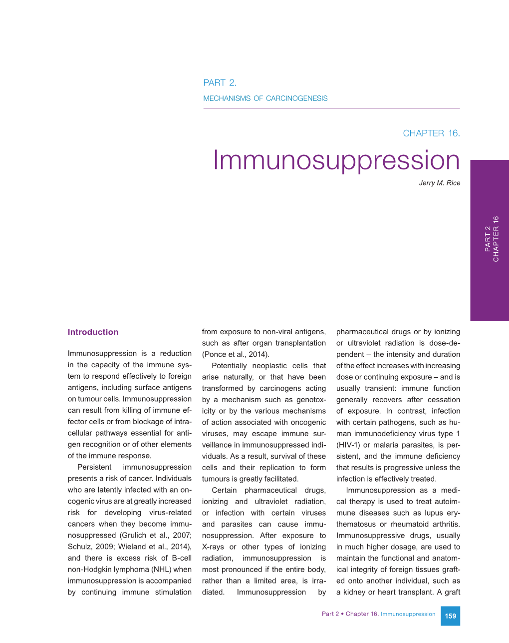 Immunosuppression Jerry M