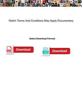 Watch Terms and Conditions May Apply Documentary