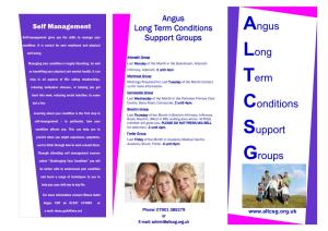 Angus Long Term Conditions Support Group (ALTCSG)