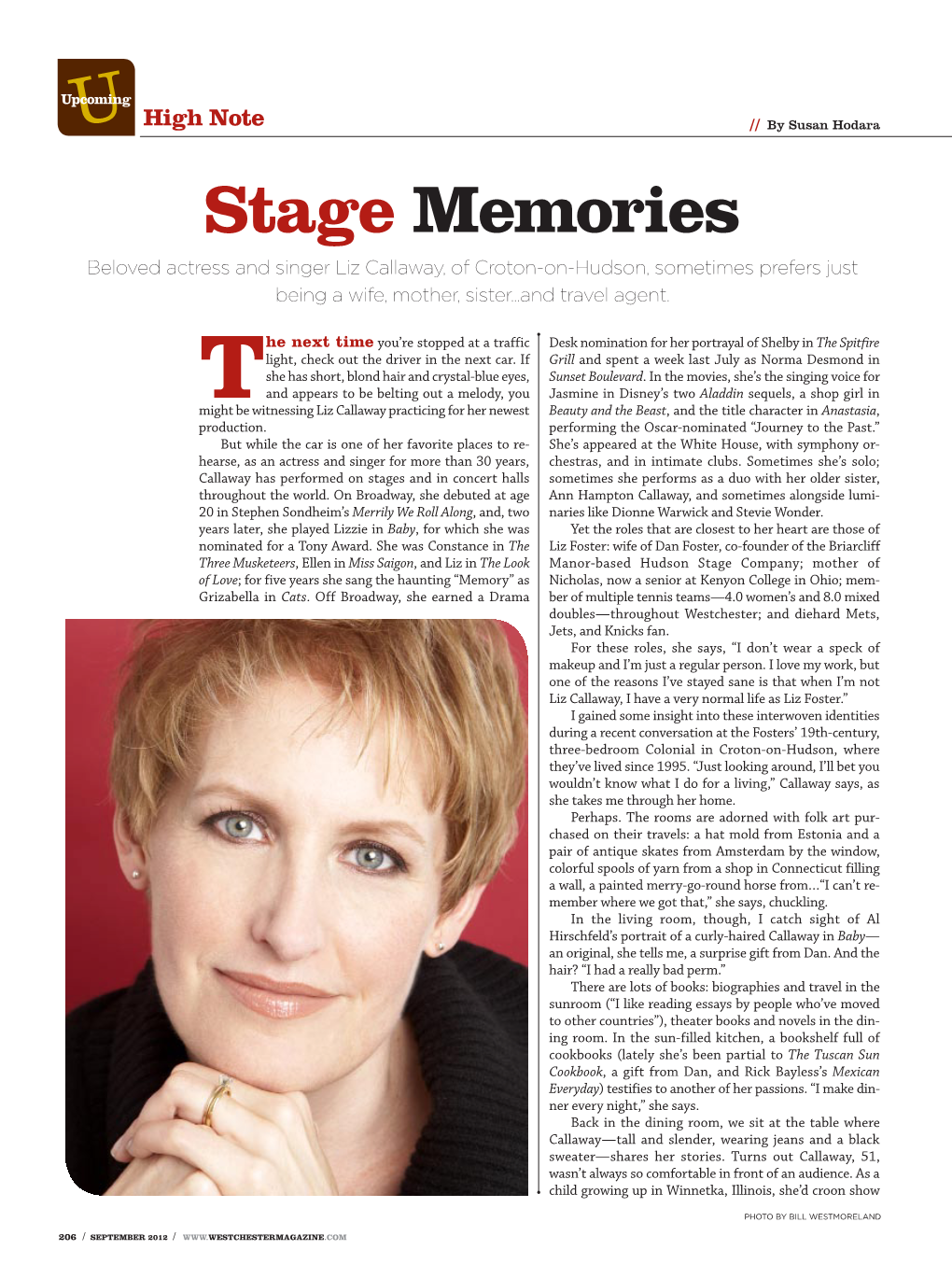 Stage Memories: Liz Callaway