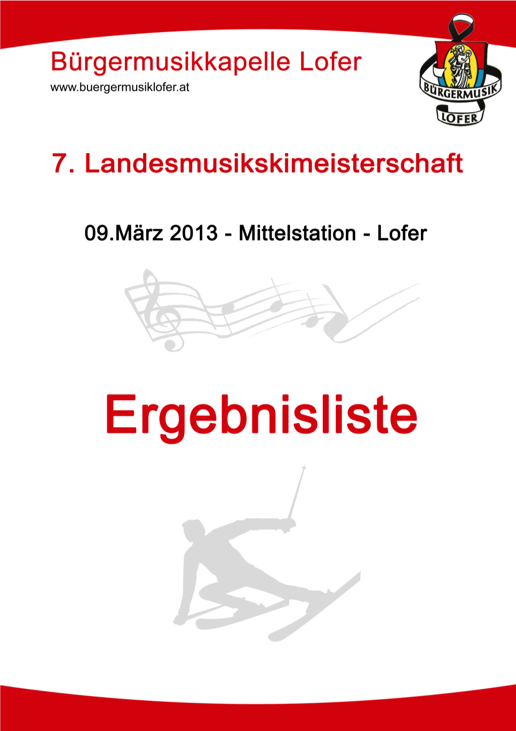 Landesmusikmeisterschaften 2013