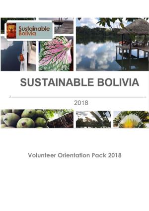 Volunteer Orientation Pack 2018