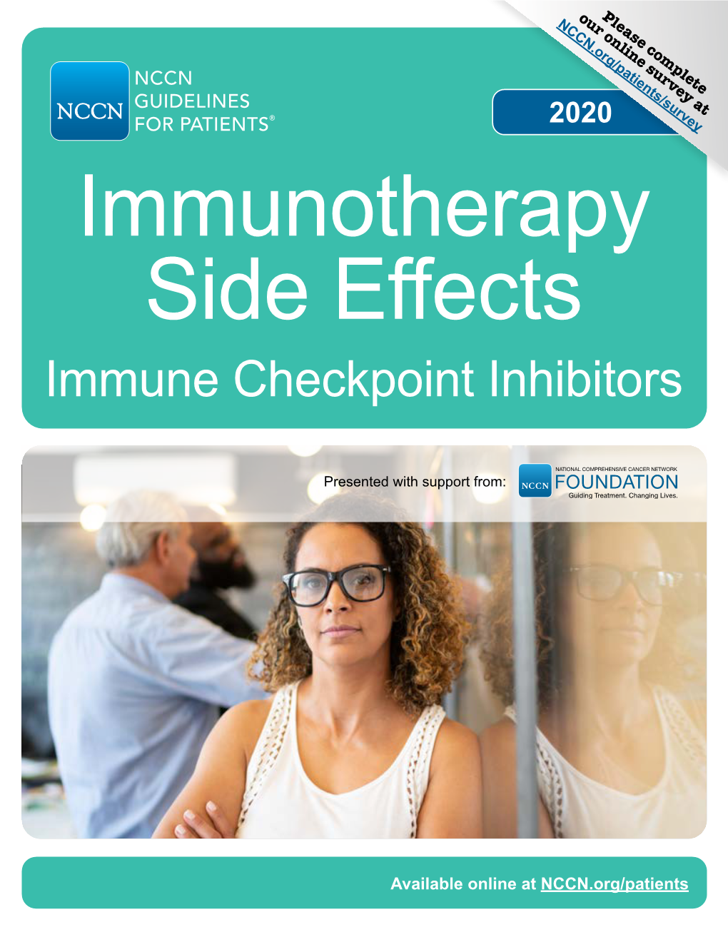 Immunotherapy Side Effects: Immune Checkpoint Inhibitors, 2020 1 About