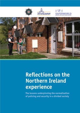 Reflections on the Northern Ireland Experience