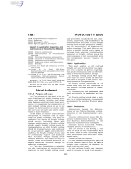 49 CFR Ch. II (10–1–11 Edition)