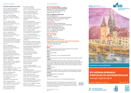 6Th German-Romanian Symposium On