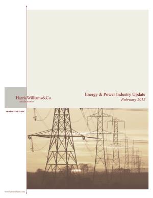 Energy & Power Industry Update