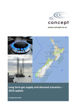 Long Term Gas Supply and Demand Scenarios – 2019 Update