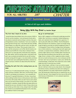 CHATTER 2017 Summer Issue