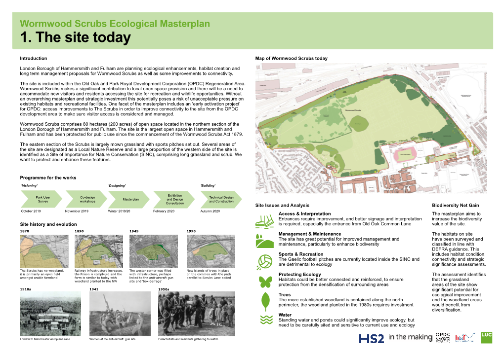 Wormwood Scrubs Ecological Masterplan