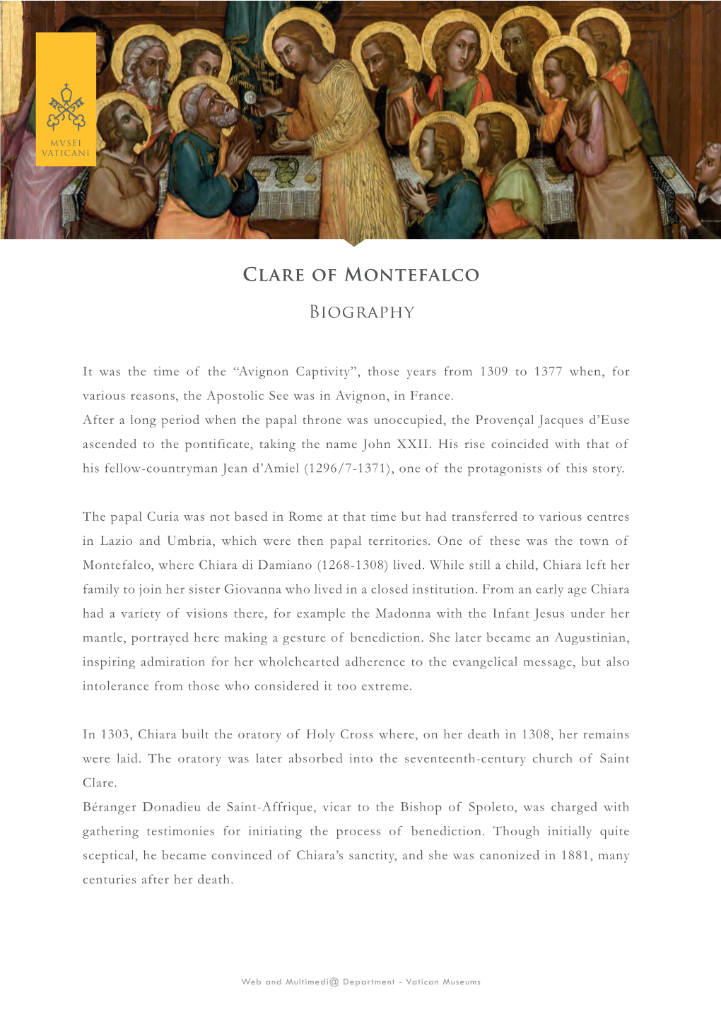 Clare of Montefalco