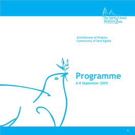 Programme 6-8 September 2009