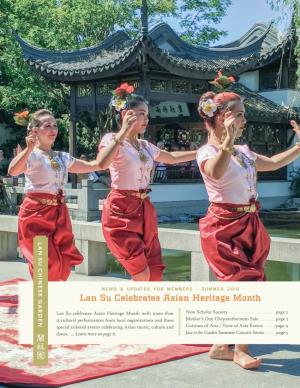 Lan Su Celebrates Asian Heritage Month