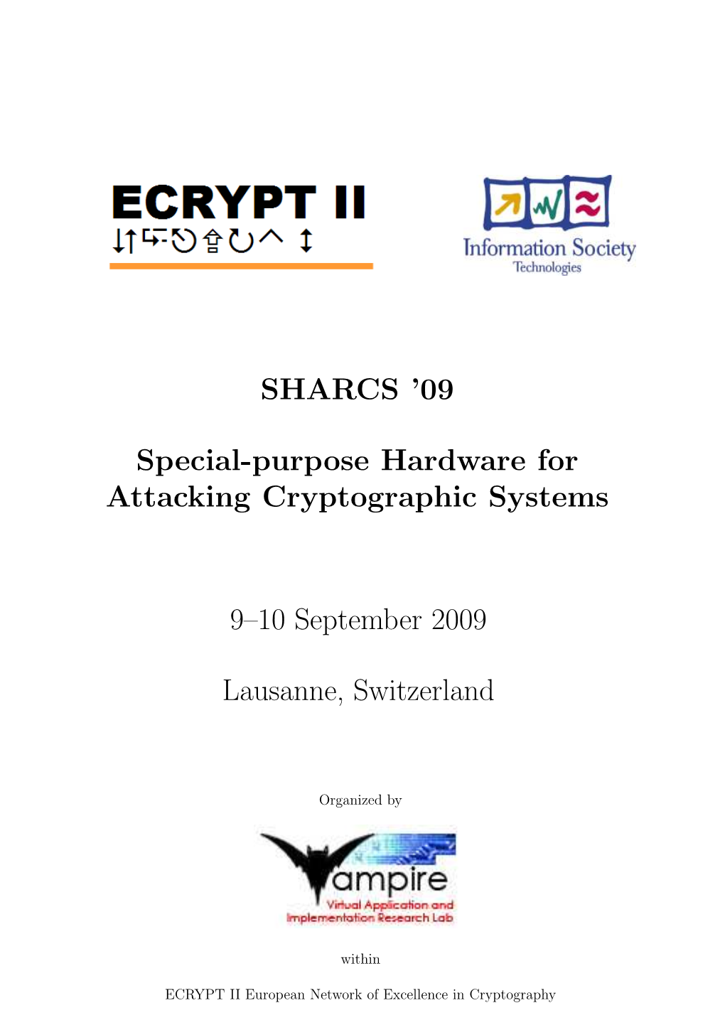 09 Special-Purpose Hardware for Attacking Cryptographic Systems 9