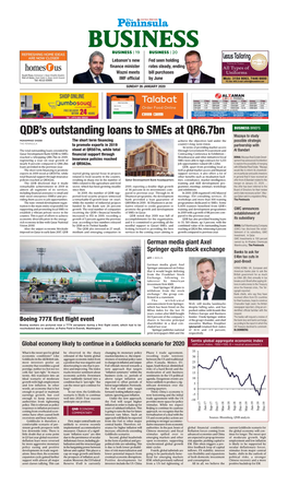 BUSINESS BBUSINESS | 19 BUSINESS | 20 Lebanon’Sl New Fed Seen Holding Financefin Minister Rates Steady, Ending Wazni Meets Bill Purchases IMF Official by June