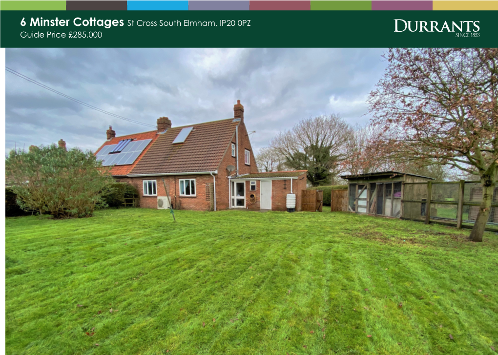 6 Minster Cottages St Cross South Elmham, IP20 0PZ Guide Price