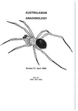 Australasian Arachnology - Page 2