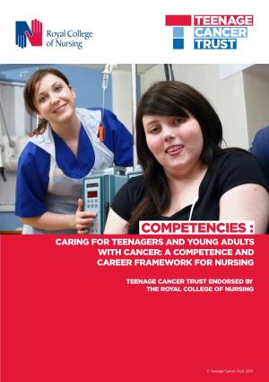Cancer Nurse Competence and Career