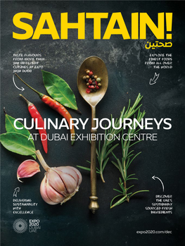 Culinary Journeys at Dubai Exhibition Centre