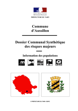 Commune D'aussillon Dossier Communal Synthétique Des Risques