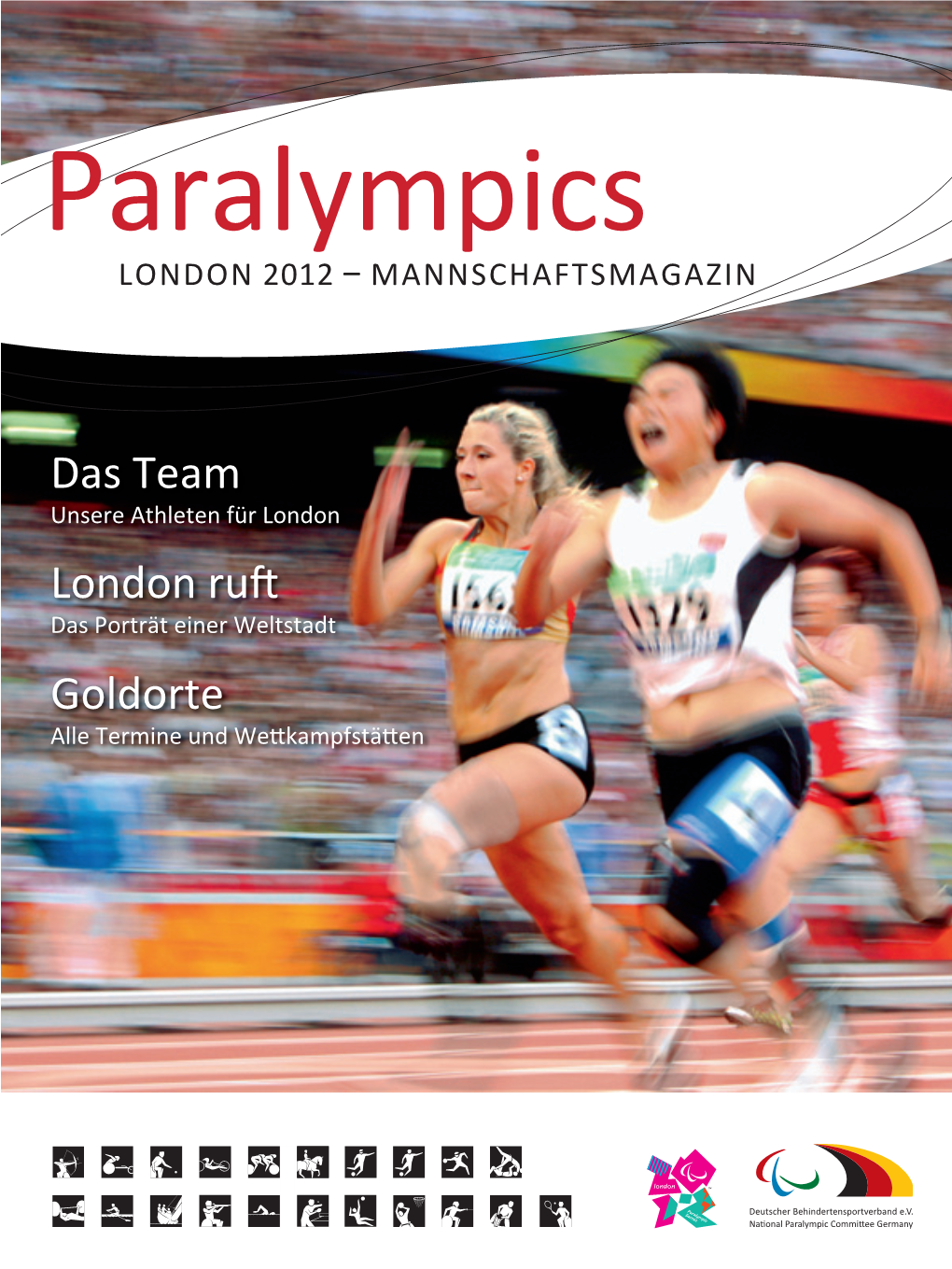 Paralympics London 2012 Mannschaftsmagazin