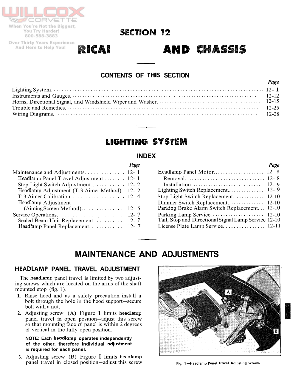 Electrical-Body a Chassis