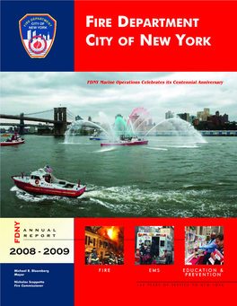 FDNY 2008-2009 Annual Report
