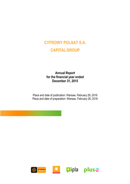 Cyfrowy Polsat S.A. Capitalgroup