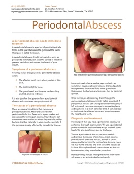 What Is a Periodontal Abscess.Pdf