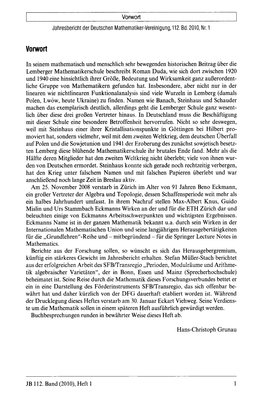 Heft 1 Obersichtsartikel Historischebeitrtlge Berichte Ausder Forschung Buchbesprechungen