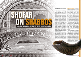 Blowing Shofar on Shabbos Is Forbidden Started Looking Around the Shul