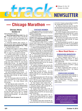 — Chicago Marathon — 59