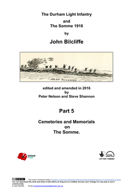 John Bilcliffe Part 5