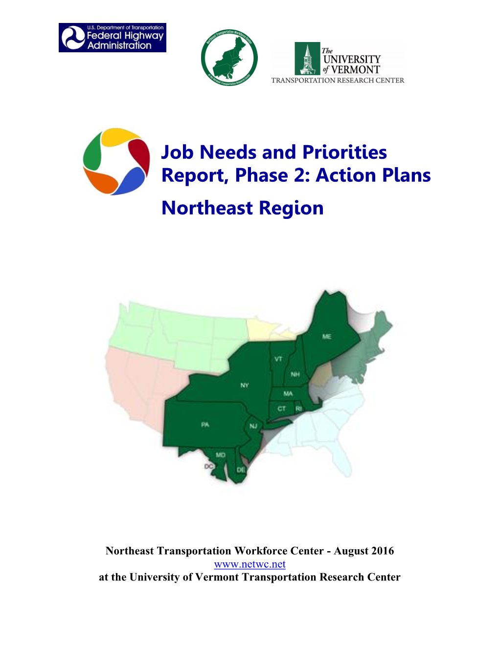 Transportation Job Needs and Priorities Report, Phase 2: Action