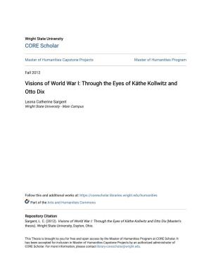 Visions of World War I: Through the Eyes of Käthe Kollwitz and Otto Dix